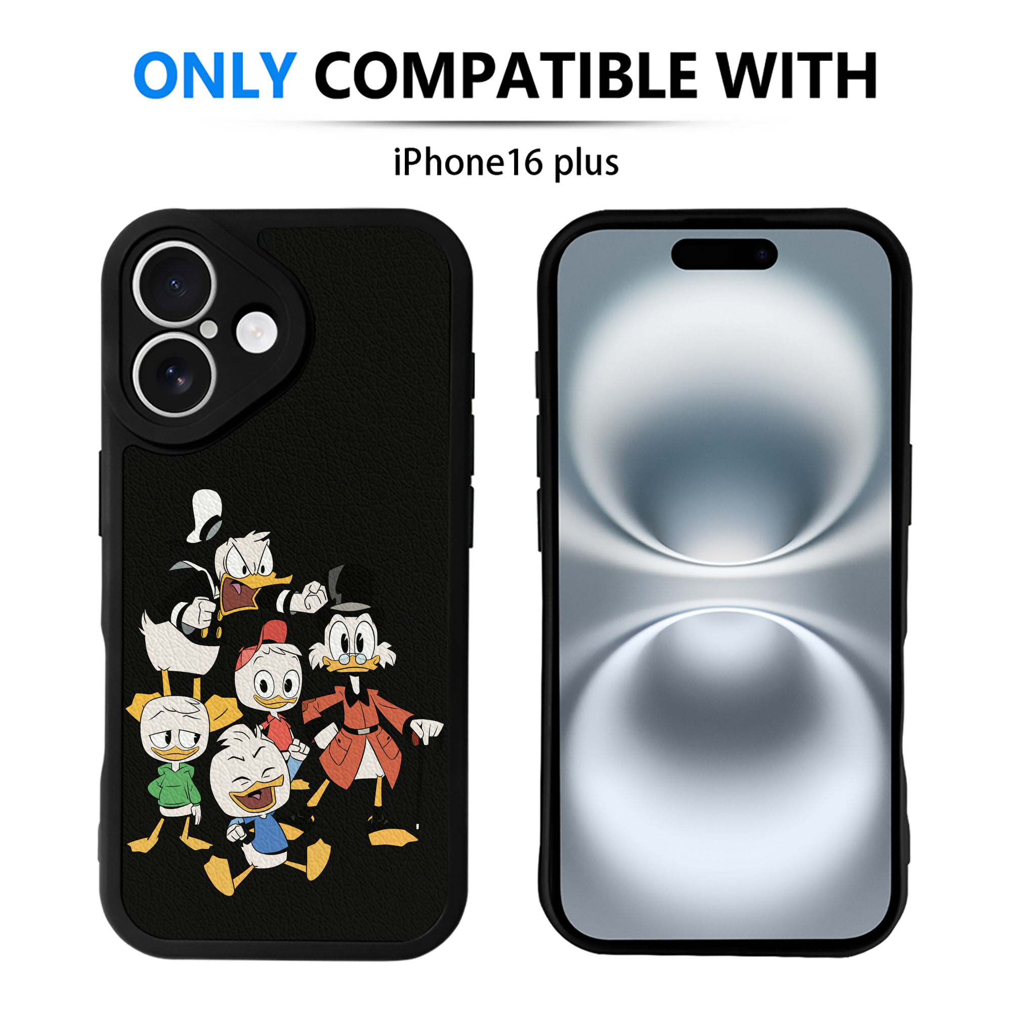 （画像用） ミッキーマウス Mickey Mouse 【iPhone 16シリーズ対応】シリコンスマホケース（レザー調） 材質：シリコン